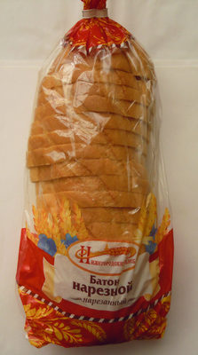 Батон нарезной нарезанный
