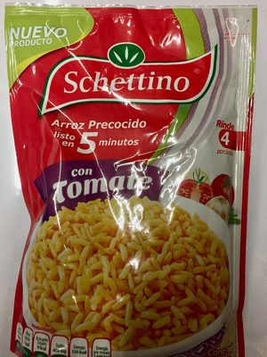 Arroz precocido con tomate Schettino