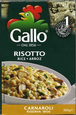 Arroz Blanco Variedad Carnaroli - Gallo - 500 G